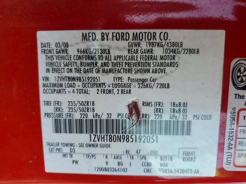 2008 Ford Mustang