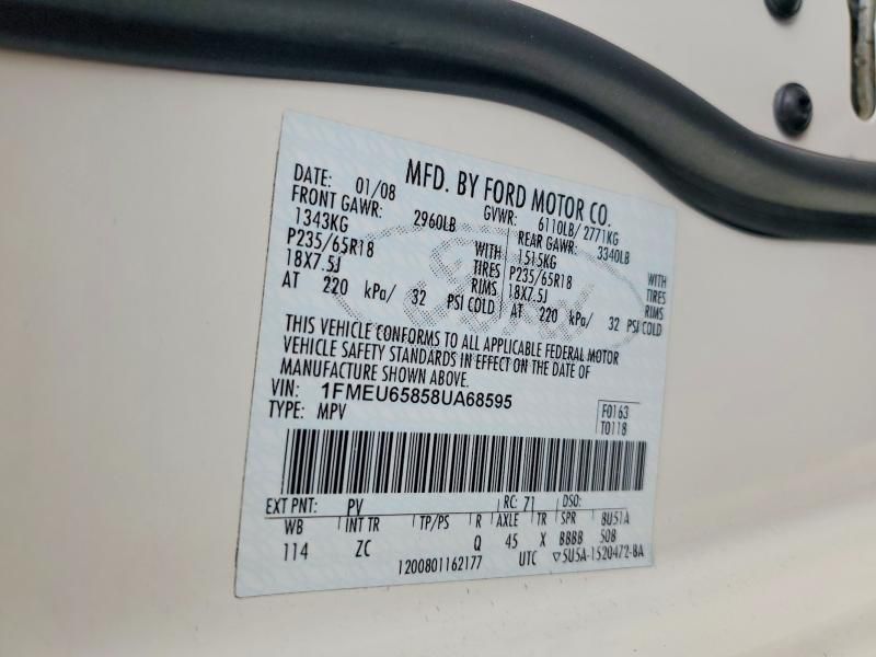 2008 Ford Explorer Limited