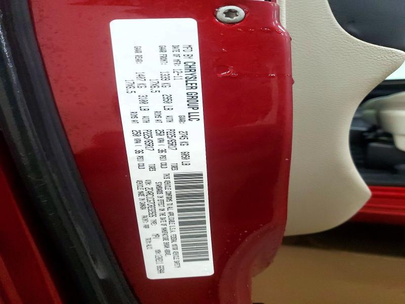 2012 Chrysler Town & Country Touring l