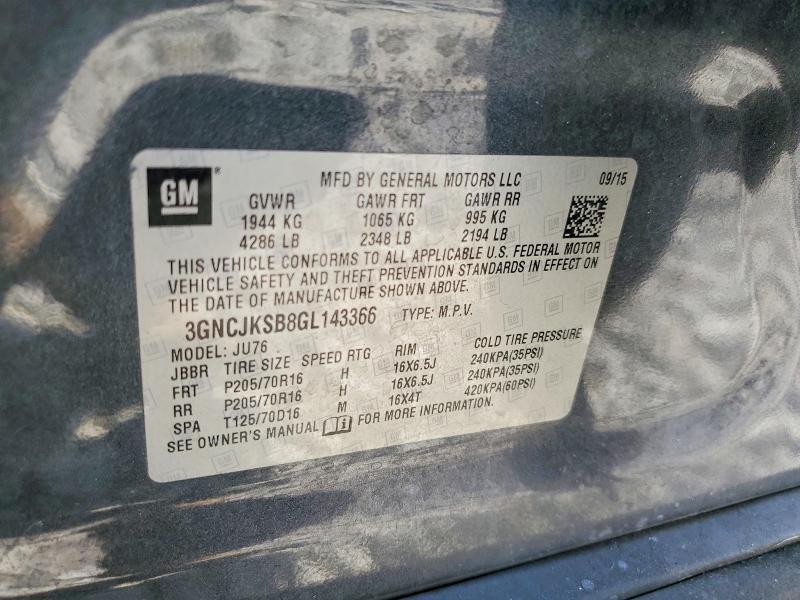2016 Chevrolet Trax ls