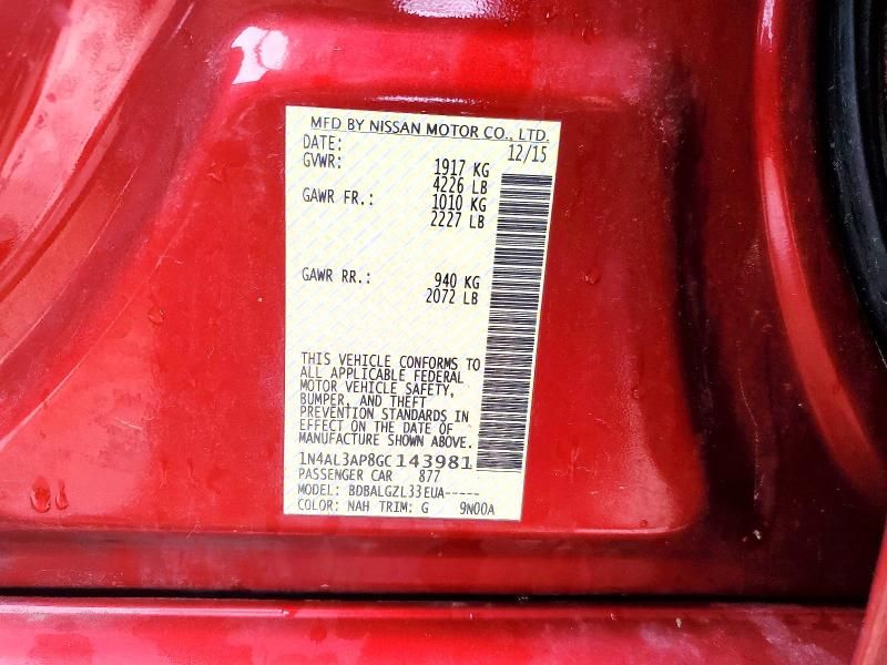 2016 Nissan Altima 2.5