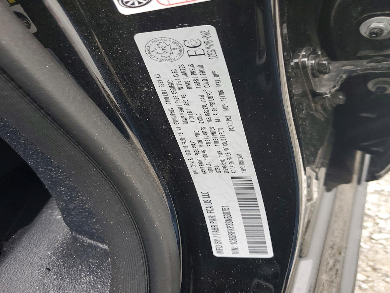 2025 Dodge Ram 1500 Tungsten