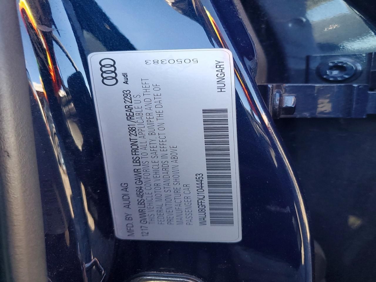 2018 Audi A3 Premium Plus