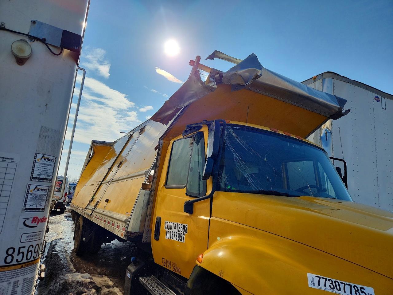 2019 International MA025 BOX Truck