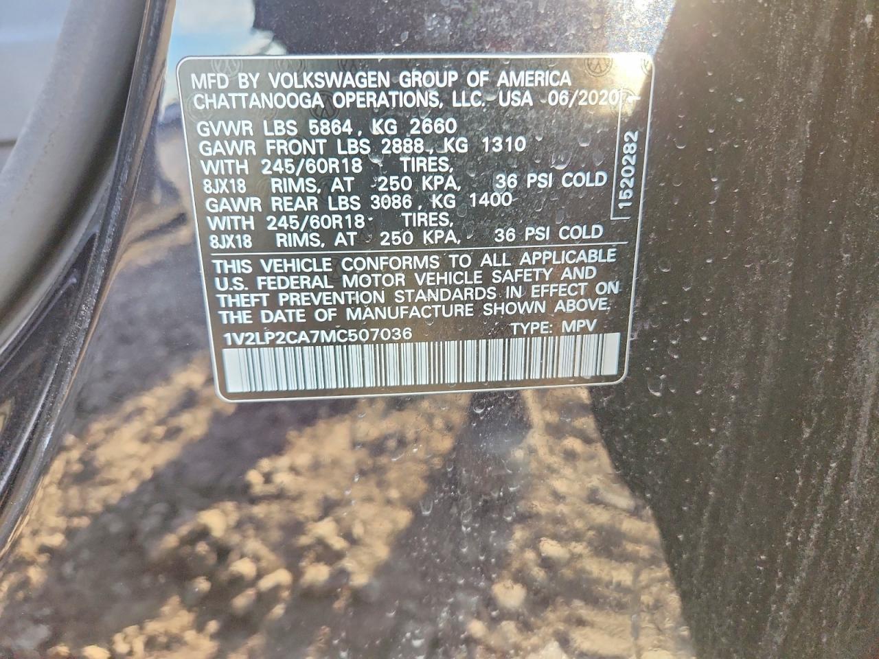 2021 Volkswagen Atlas se