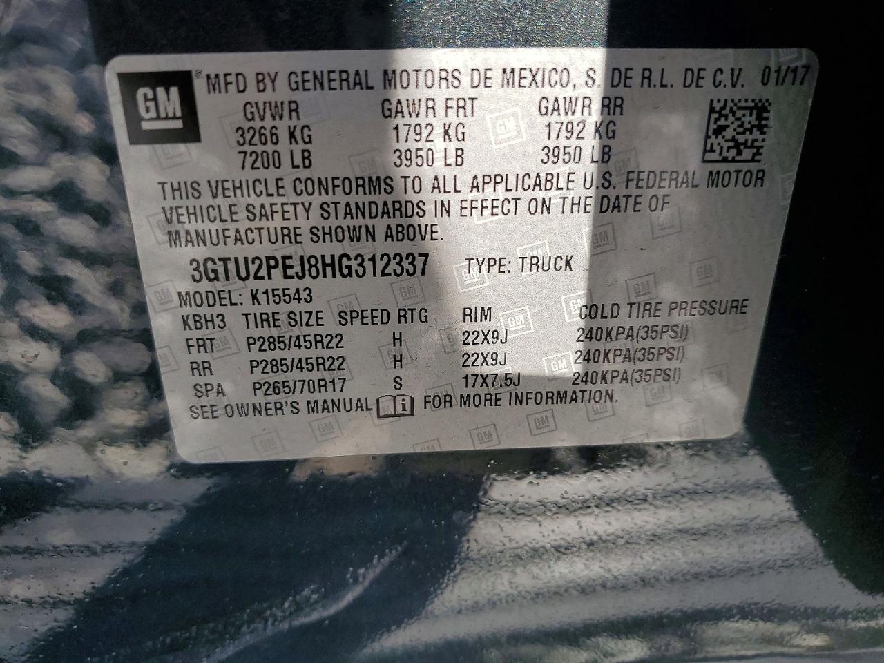 2017 GMC Sierra K1500 Denali