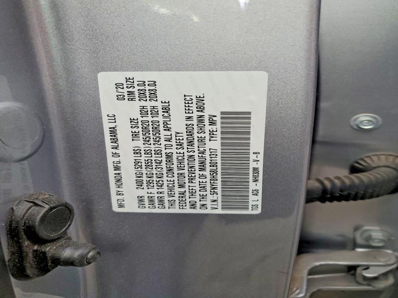 2020 Honda Passport exl