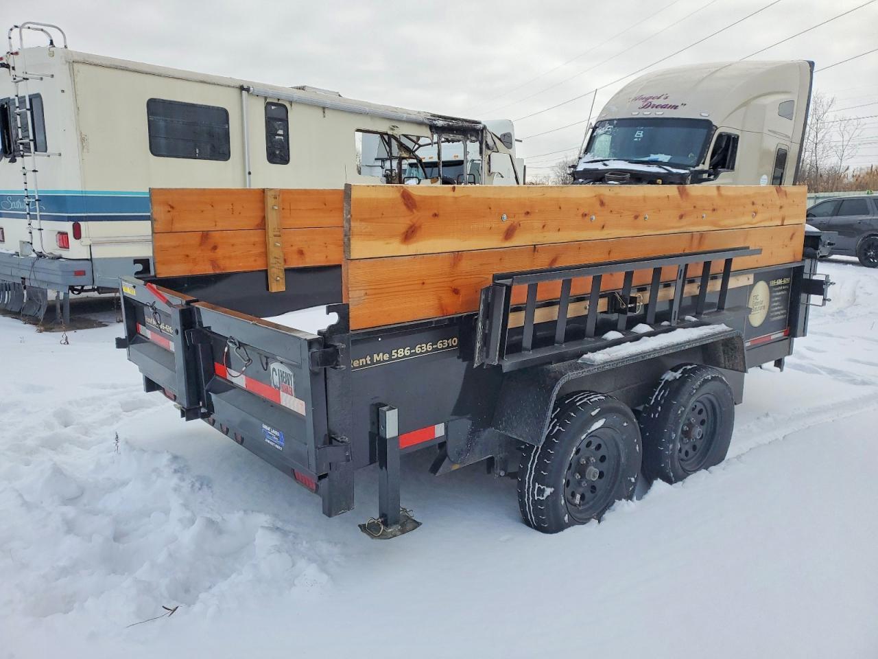 2025 Quality Steel 7212D7K Dump Trailer