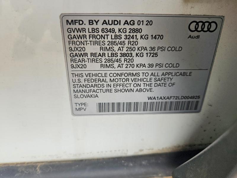 2020 Audi Q7 Premium