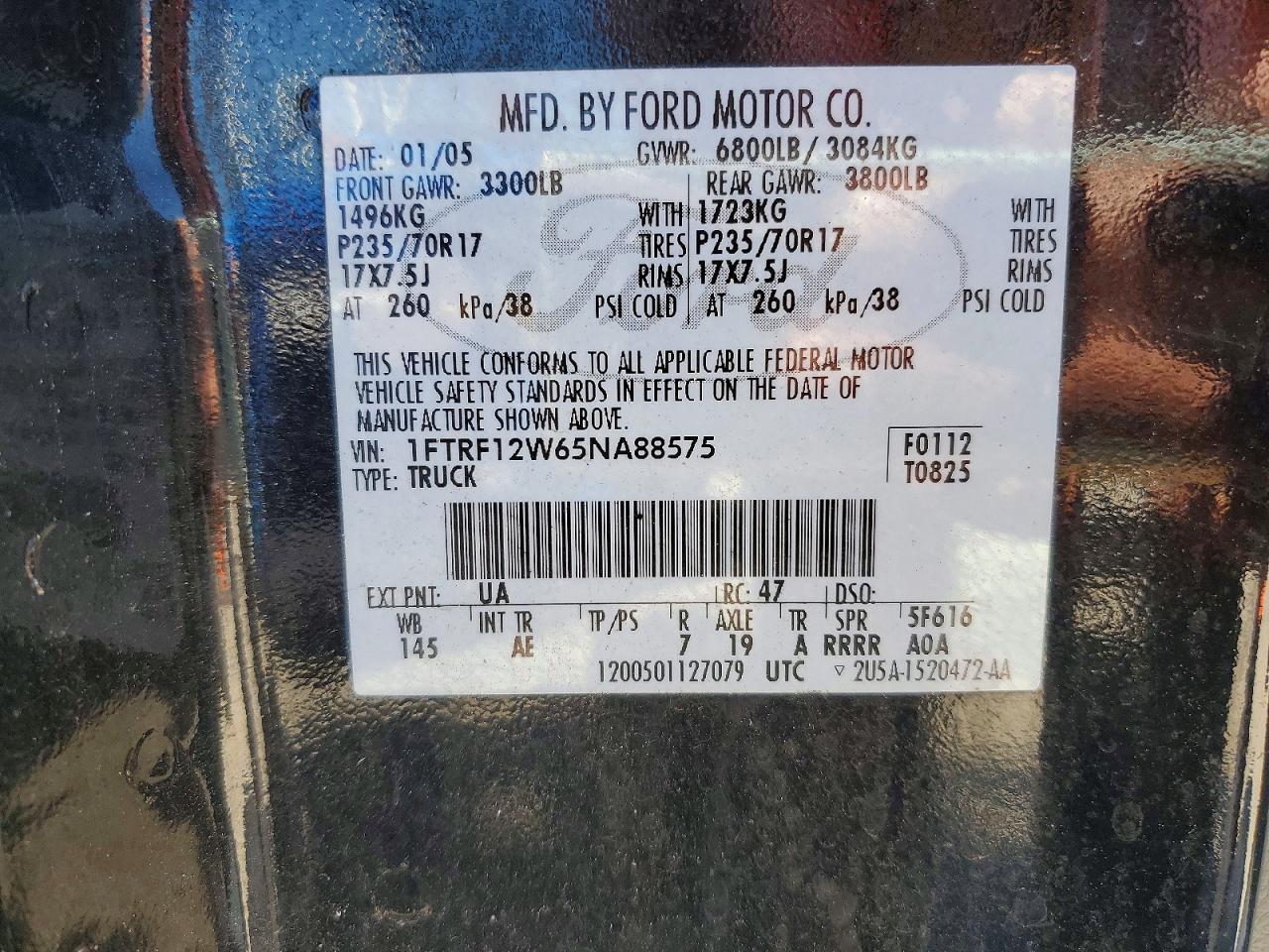 2005 Ford F150