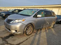 Toyota salvage cars for sale: 2015 Toyota Sienna xle