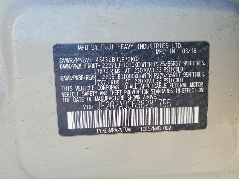 2016 Subaru Crosstrek Premium