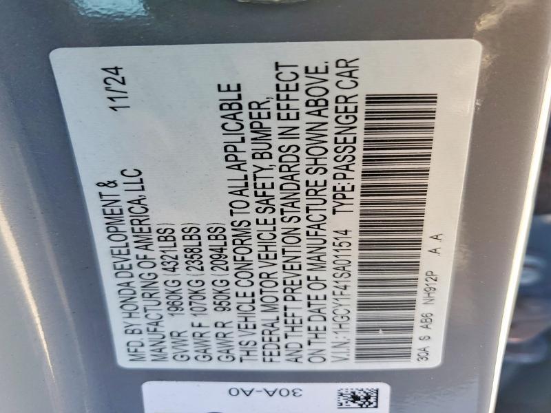 2025 Honda Accord se