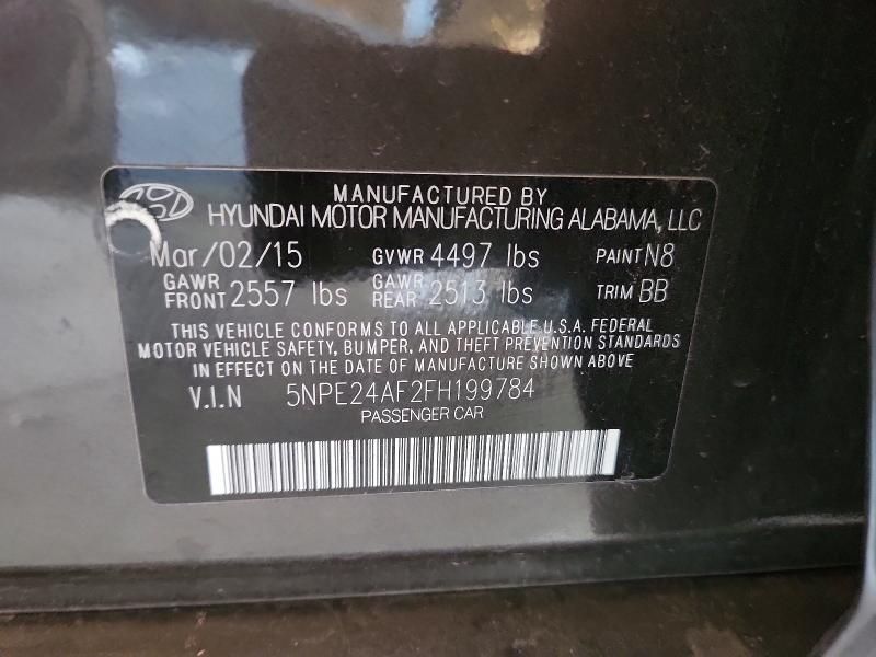 2015 Hyundai Sonata se