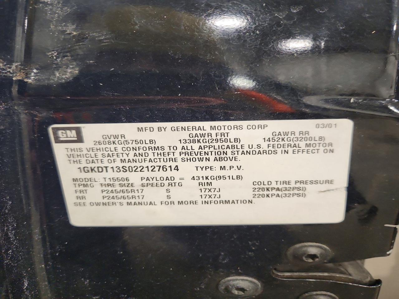 2002 GMC Envoy