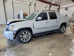 Salvage trucks for sale at Cahokia Heights, IL auction: 2013 Chevrolet Avalanche LS
