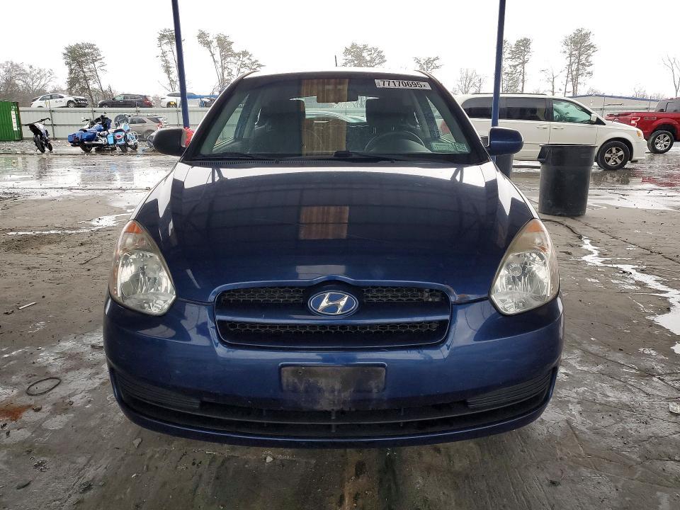 2010 Hyundai Accent Blue