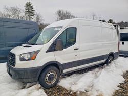 Salvage trucks for sale at West Warren, MA auction: 2019 Ford Transit T-250 Delivery Van