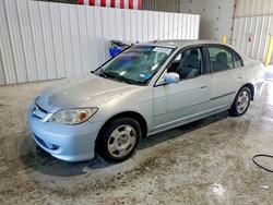 Honda Civic Hybrid salvage cars for sale: 2005 Honda Civic Hybrid