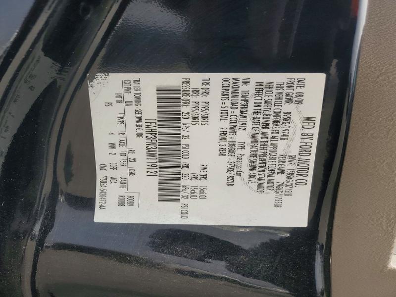 2010 Ford Focus se