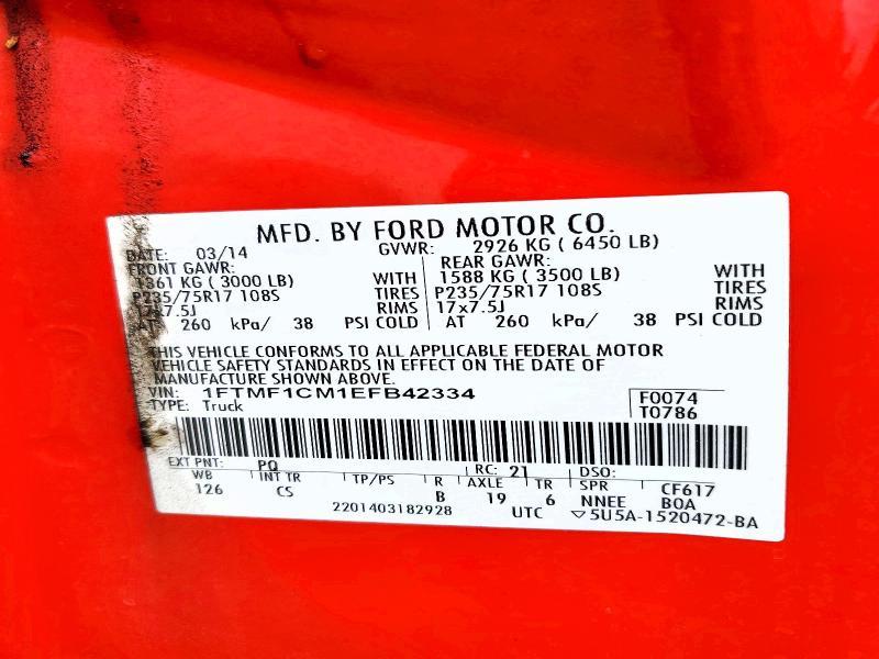 2014 Ford F150