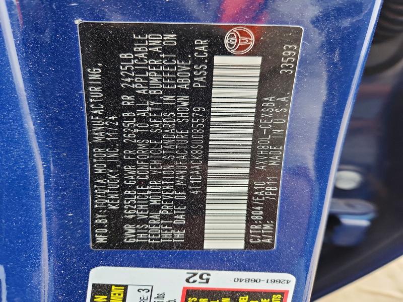 2025 Toyota Camry xse