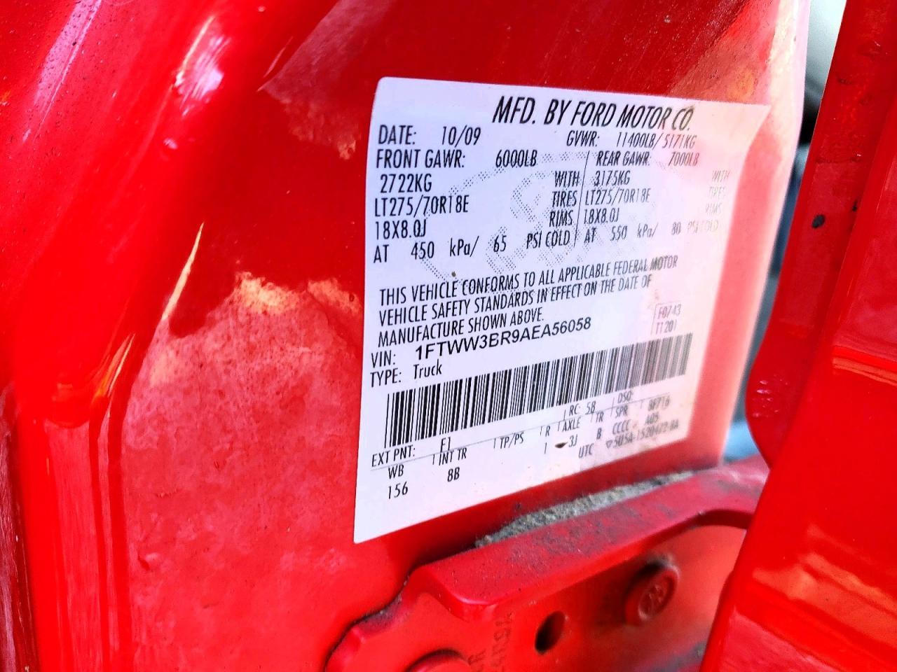 2010 Ford F350 Super Duty