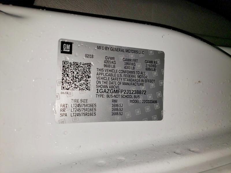 2018 Chevrolet Express G3500 LT