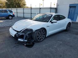 Porsche Taycan salvage cars for sale: 2021 Porsche Taycan 4S