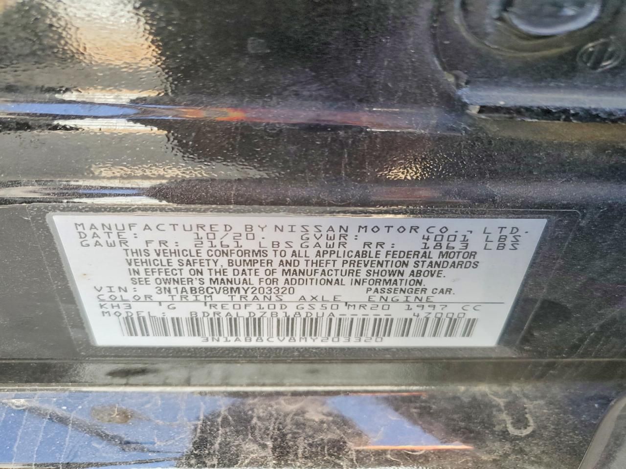 2021 Nissan Sentra sv