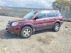 Honda Pilot lx salvage cars for sale: 2007 Honda Pilot lx
