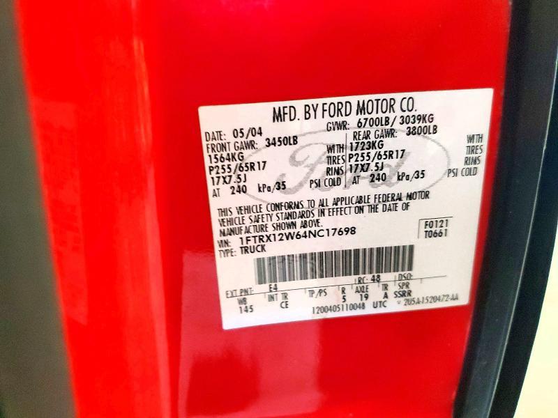 2004 Ford F150