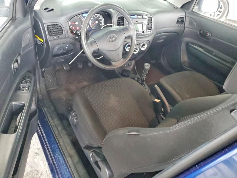 2010 Hyundai Accent Blue