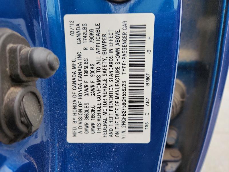 2012 Honda Civic lx