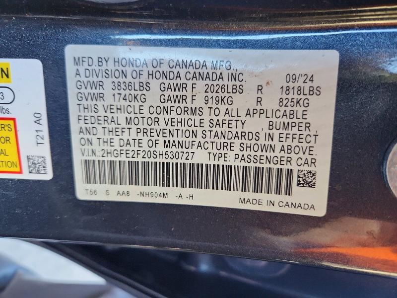2025 Honda Civic lx