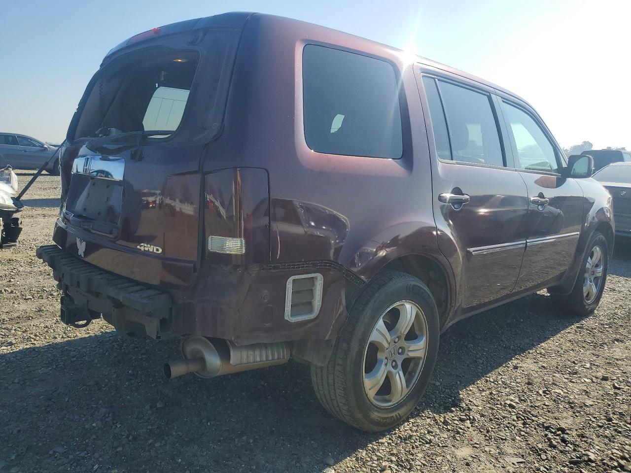 2012 Honda Pilot Exln