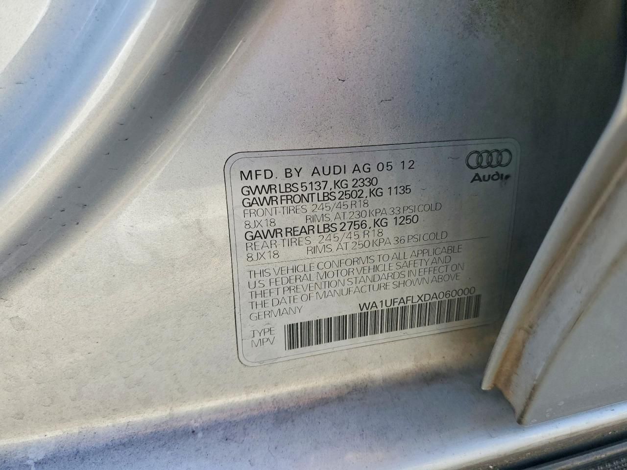 2013 Audi A4 Allroad Premium Plus