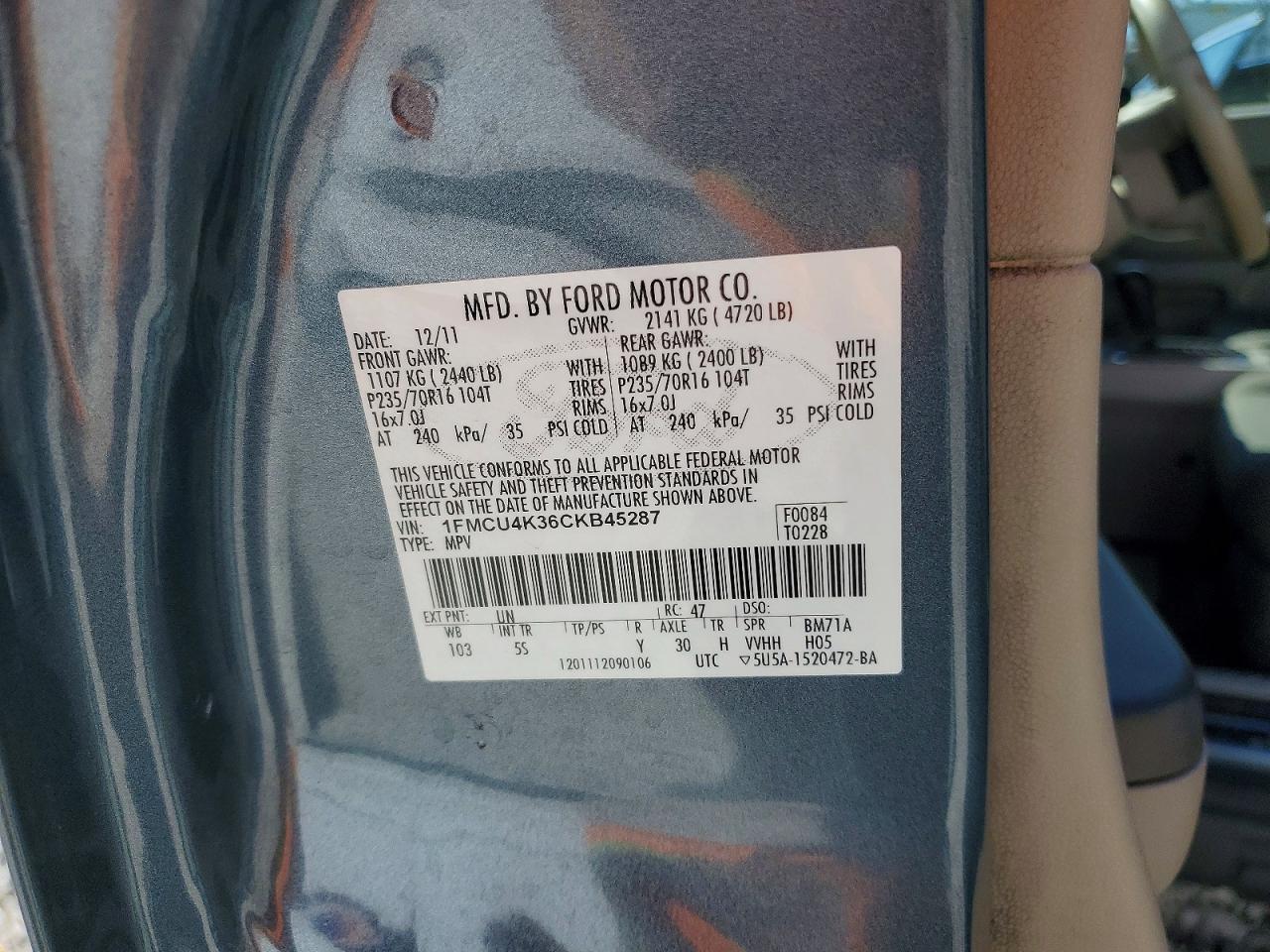 2012 Ford Escape Hybrid