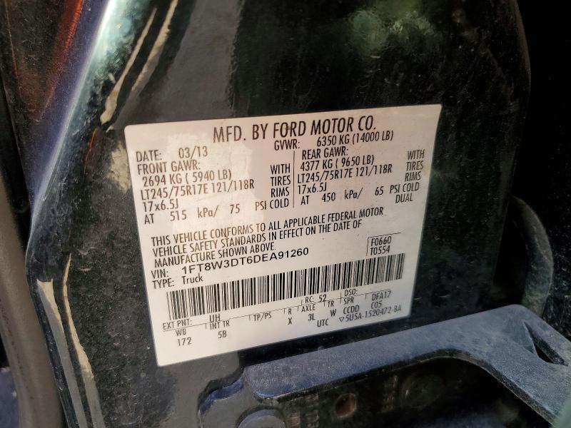 2013 Ford Truck F350 Crew C PU 4X4 D