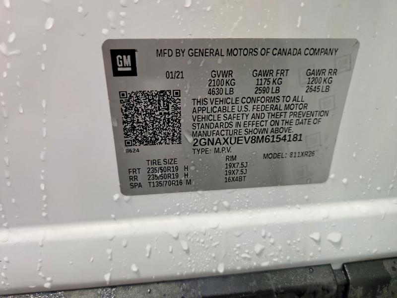 2021 Chevrolet Equinox lt