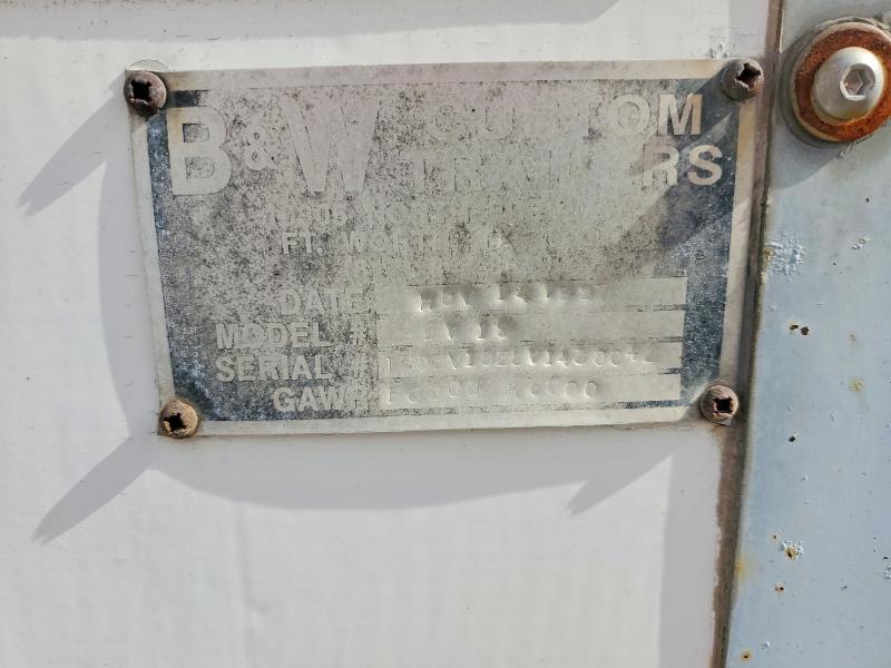 1997 B&W BV1S Fiber Optic Splicing Trailer