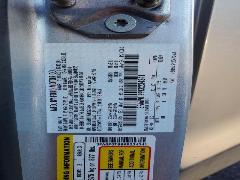 2019 Ford Fusion se