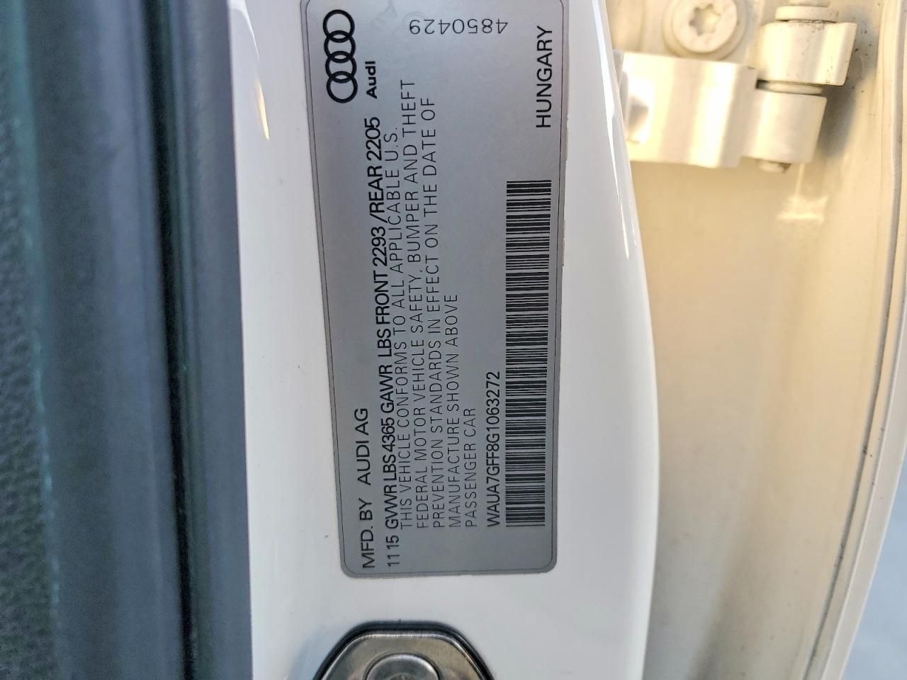 2016 Audi A3 Premium