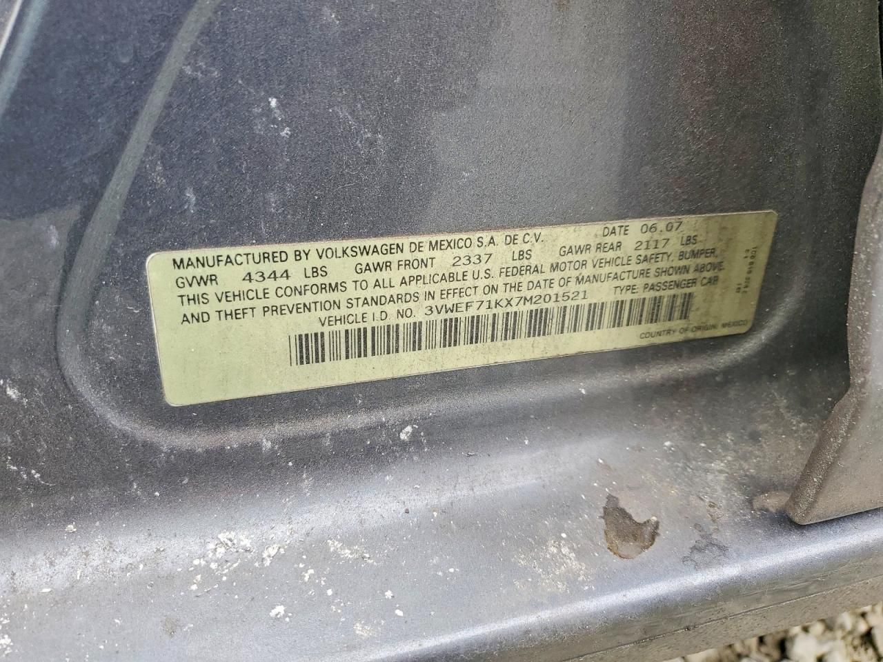 2007 Volkswagen Jetta