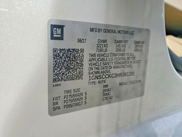 2017 Chevrolet Tahoe C1500 Premier