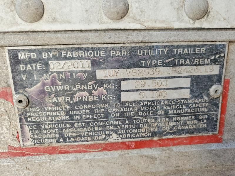 2012 Utility Trailer