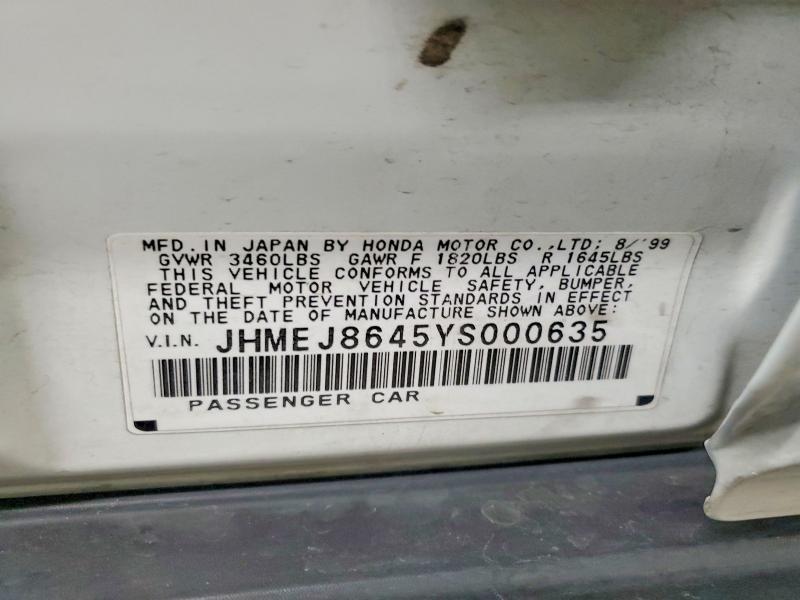 2000 Honda Civic ex