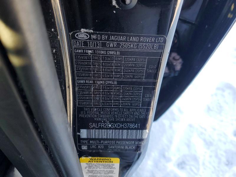 2013 Land Rover LR2 hse