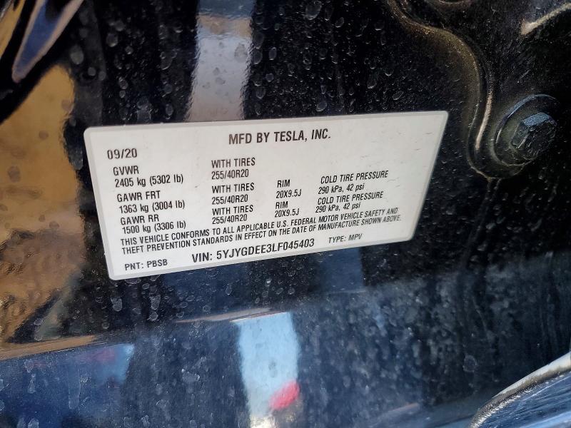 2020 Tesla Model y