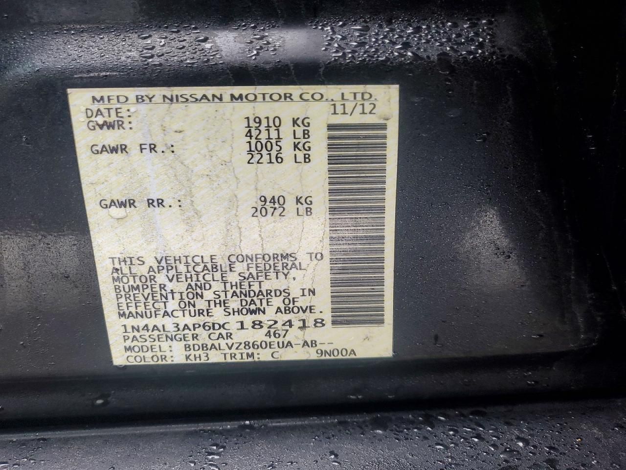 2013 Nissan Altima 2.5